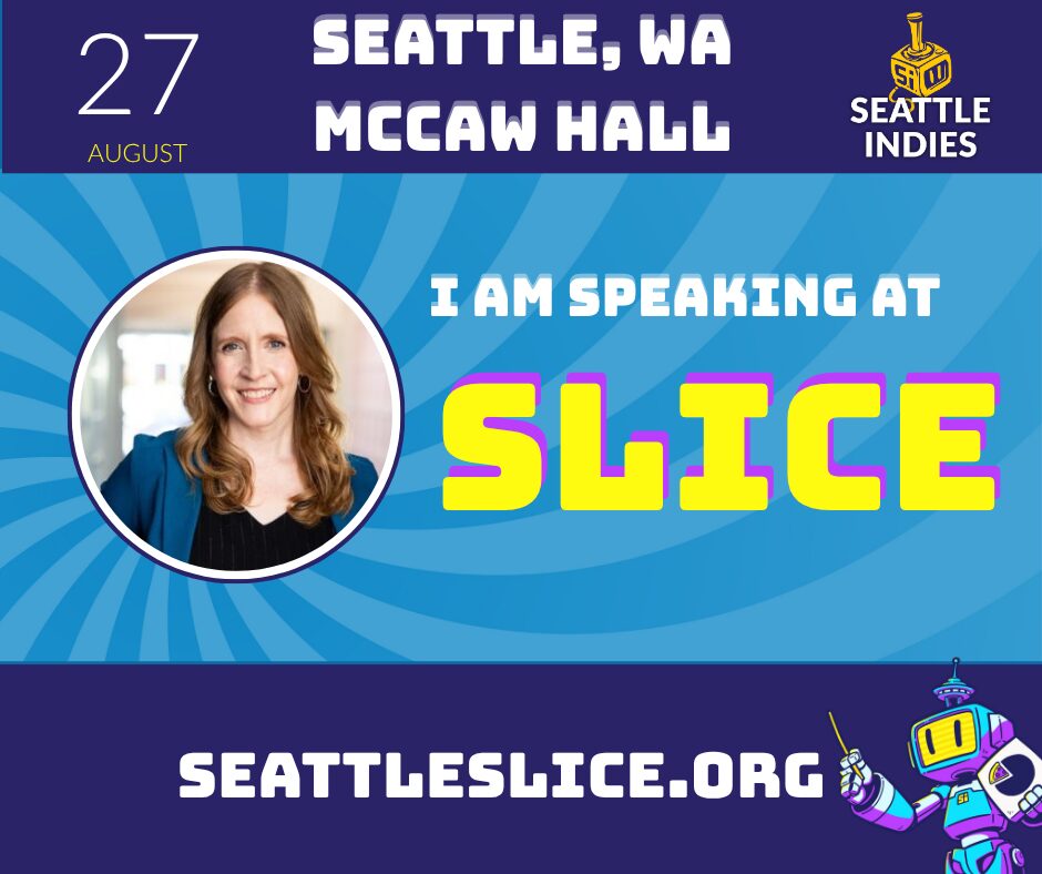 Author Cheryl Platz launches book tour for The Game Development Strategy Guide at Seattle Indies SLICE on August 27