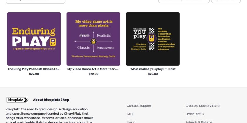 Strategy Guide and Podcast Merch now available!
