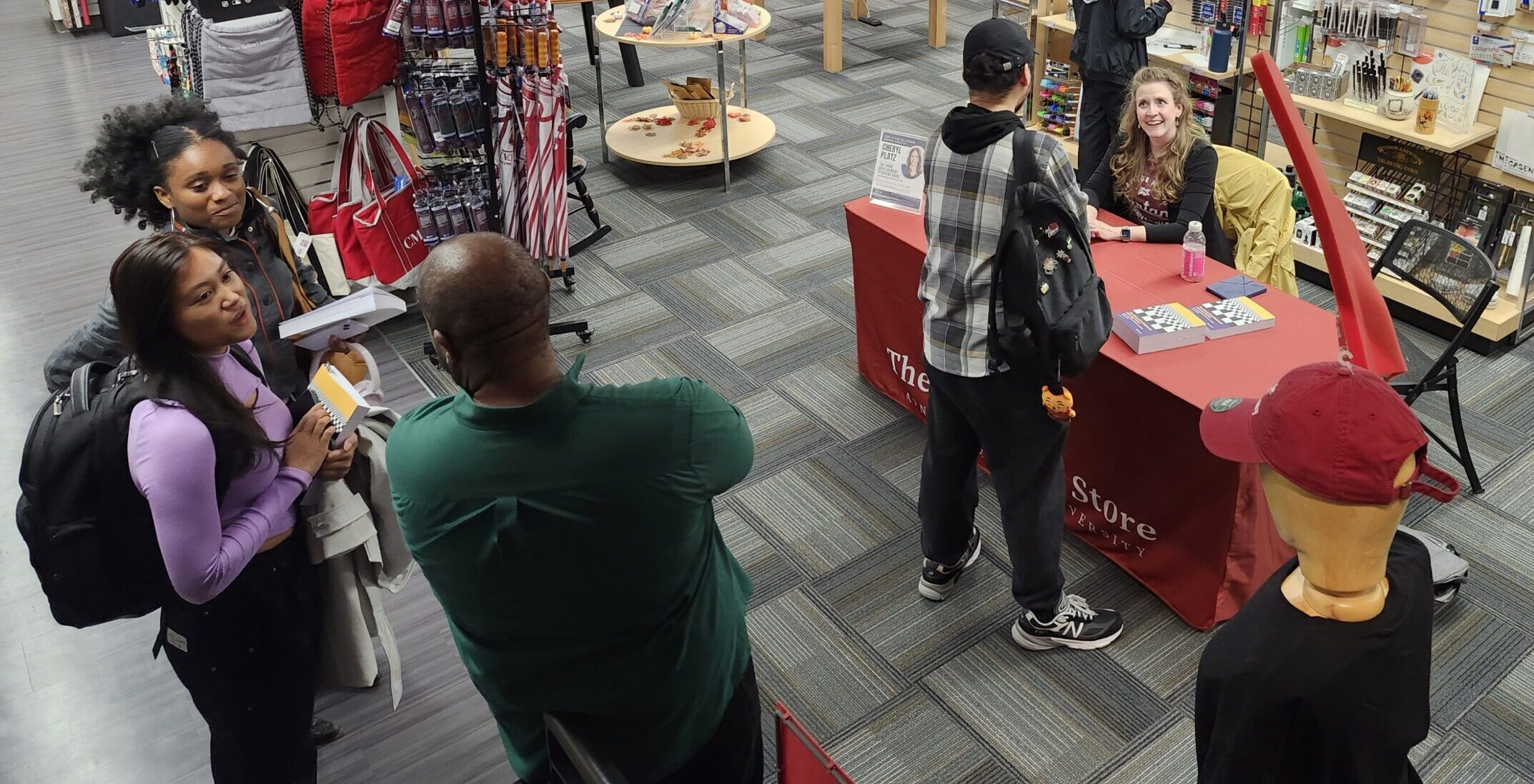 Game Development Strategy Guide author Cheryl Platz completes book signing and guest teaching during Carnegie Mellon University’s 125th Homecoming Weekend