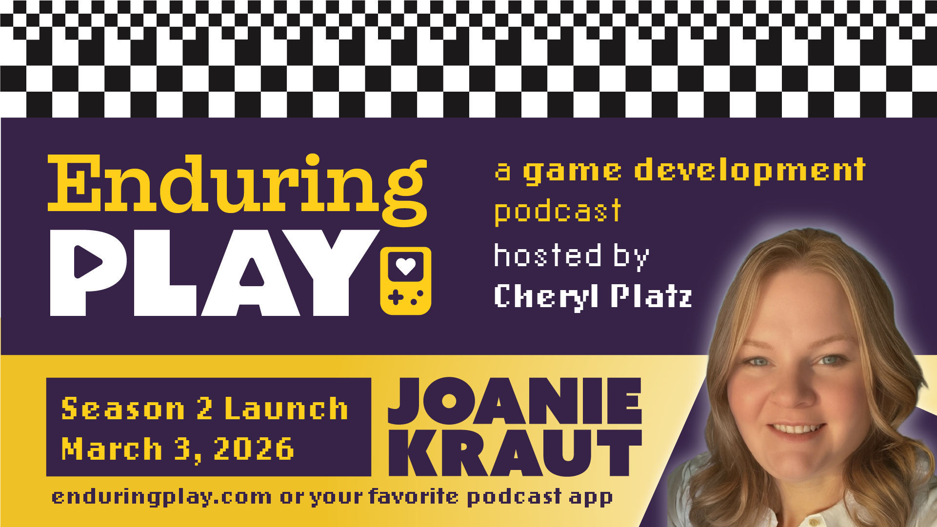 Enduring Play: A Game Development Podcast launches Season 2 on March 3, 2025 with a powerful lineup of community leaders