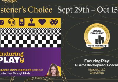 Enduring Play Podcast named Signal Awards 2026 Finalist in Two Categories